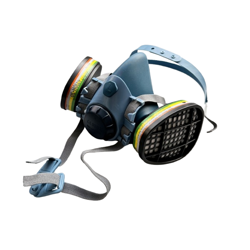 Puse sejas attēla atkārtoti lietojams silikona respirators